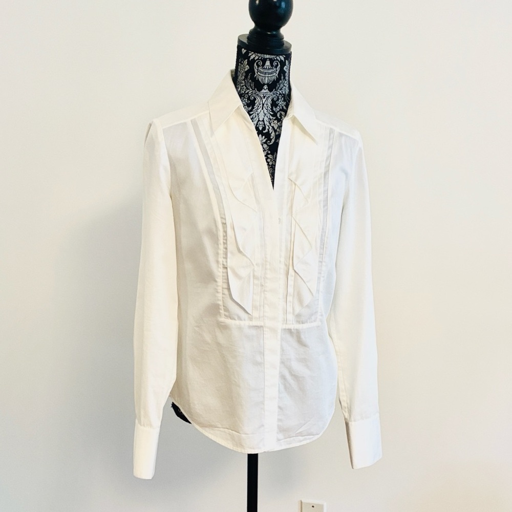 Diane von Furstenberg blouse 100% cotton size 12